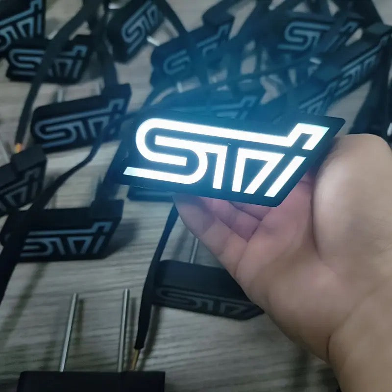 OAC Subaru “STI” Badge With Flow/Dynamic RGB MultiColor Function (App/Remote Controlled)