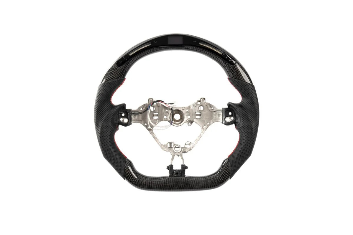 Subaru BRZ/FRS/86 2017+ Carbon Fiber Steering Wheel (Customizable)