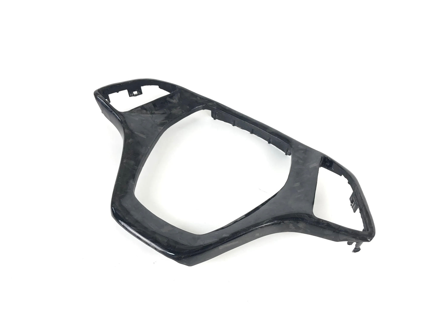 Real Carbon Fiber Steering Wheel Y-Button Trim For Corvette C7 Stingray/Z06/GS/ZR1 (Forged/Regular)