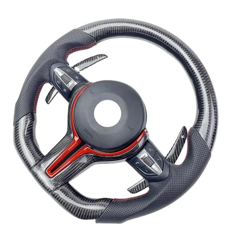 BMW FXX Carbon Fiber Steering Wheel F30/F32/F80/F82/ M3 M4 M2 335i 340i 328i 440i 435i (Customizable)