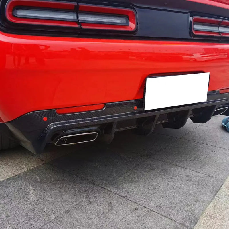 OAC Complete Carbon Fiber Rear Diffuser For Dodge Challenger 2015-2023