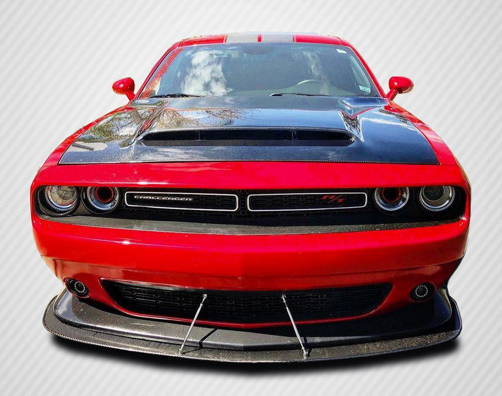 OAC “Demon” Style Carbon Fiber Hood for Dodge Challenger SXT/RT/SCAT/Hellcat 2015-2024