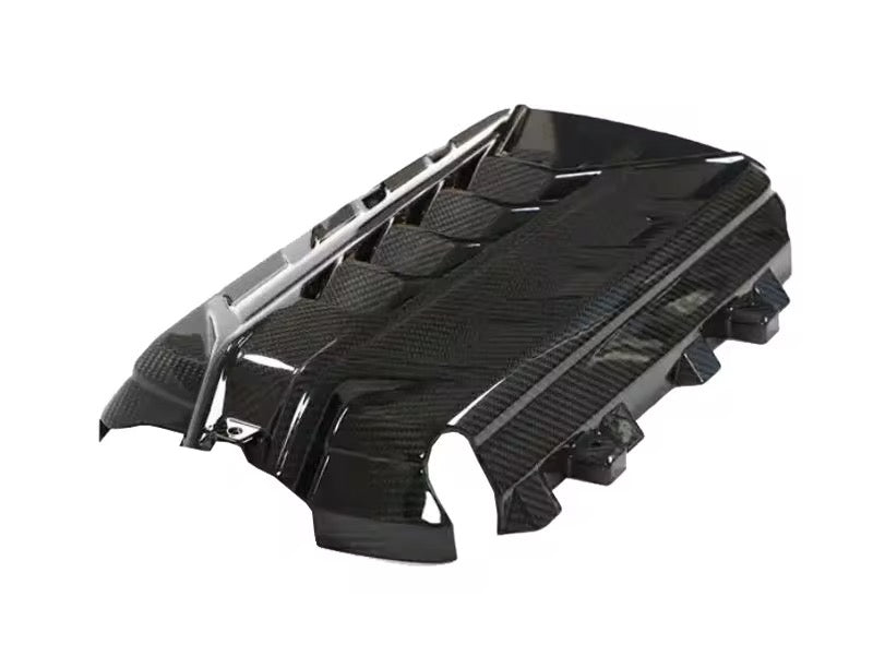 C8 Corvette OEM Style Carbon Fiber Engine Cover (2020-2024)
