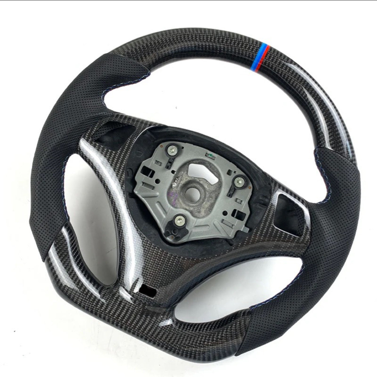 BMW E-Chassis E60 E90 E46 Carbon Fiber Steering Wheel (Customizable)