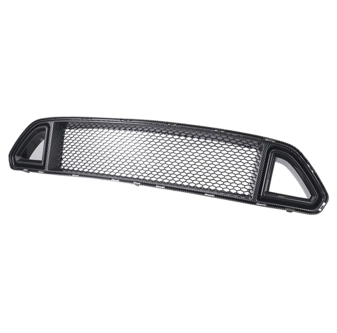 15-17' Ford Mustang OAC Front Grille (Black/Carbon Fiber)