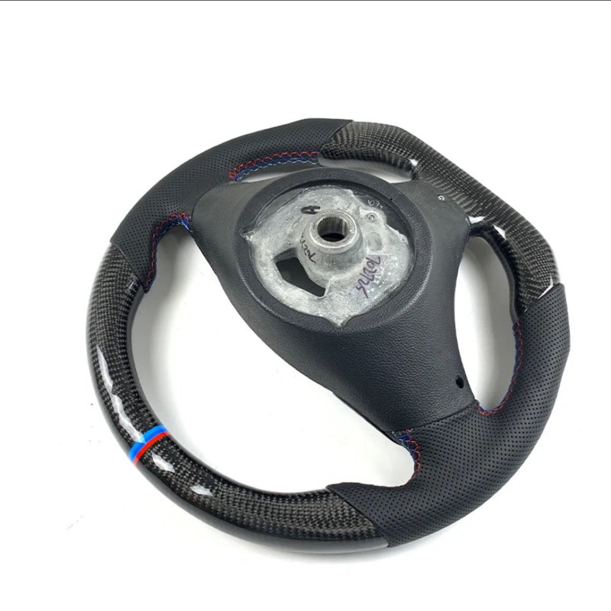 BMW E-Chassis E60 E90 E46 Carbon Fiber Steering Wheel (Customizable)