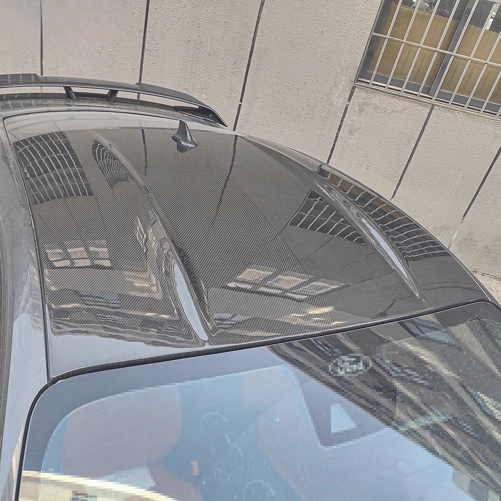 OAC Dry Carbon Fiber Roof Overlay Kit For Ford Mustang 2015-2024