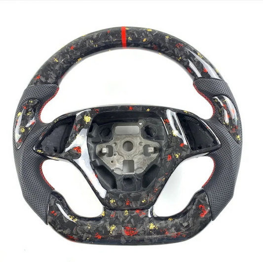 2014-2019 Chevrolet Corvette C7 Stingray Z06 GS Carbon Fiber Steering wheel (Customizable)