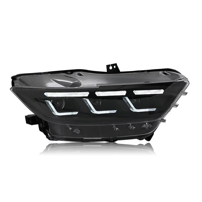 OAC S650 Style Ford Mustang Headlights With Sequential Turn Signals (15-23)