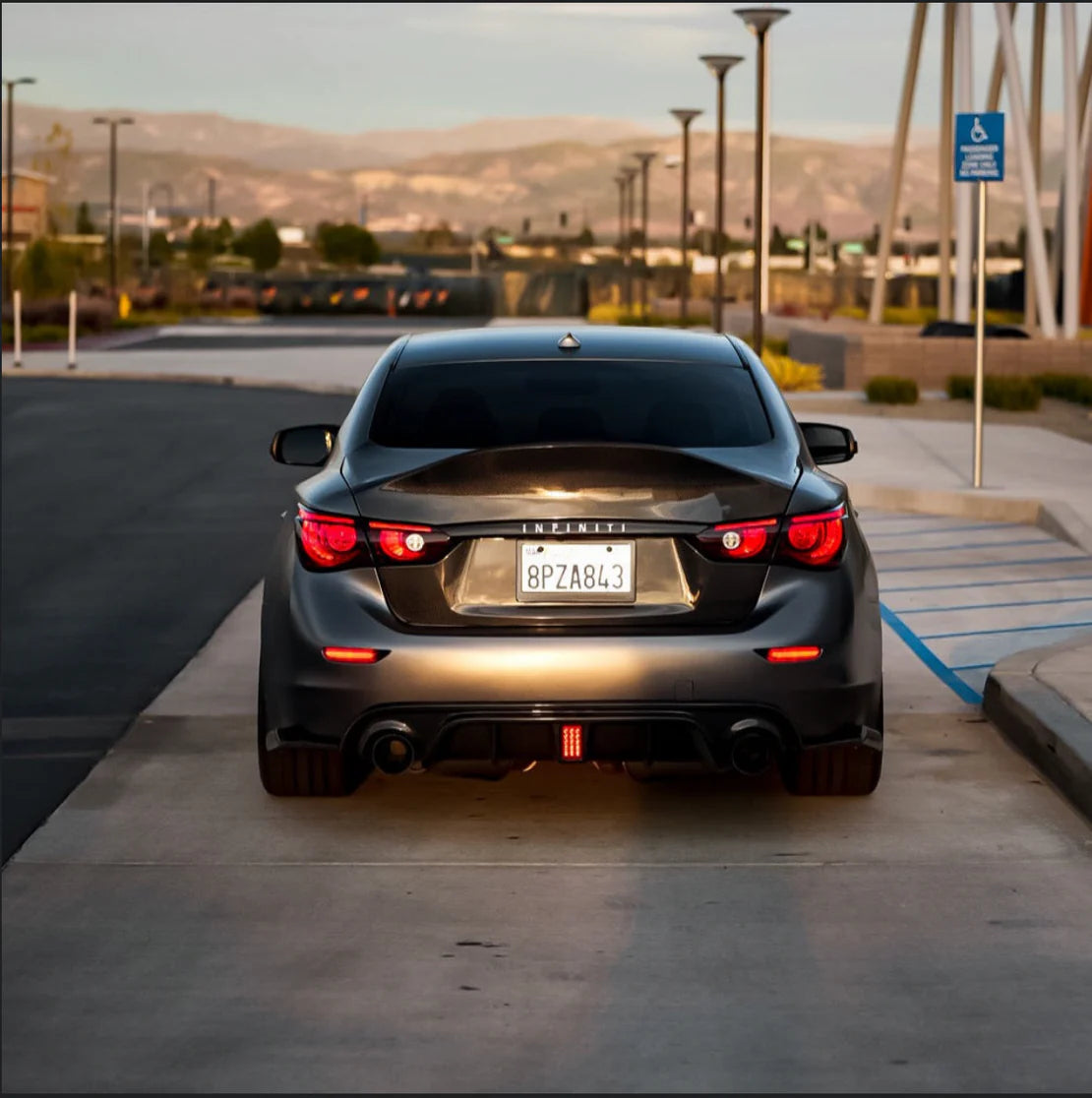 OAC CSL Style Carbon Fiber Trunk For Infiniti Q50/Q50L 2014-2017