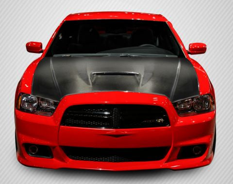 OAC “A1” Style Carbon Fiber Hood for Dodge Charger V6/RT/SRT 2011-2014