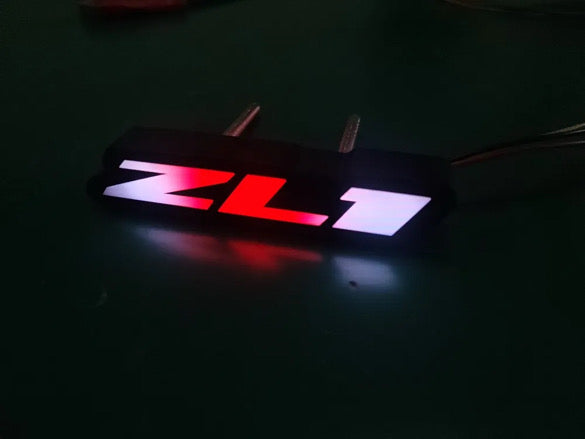 OAC Camaro “ZL1” Badge With Flow/Dynamic RGB Multicolor Function (App/Remote Controlled)