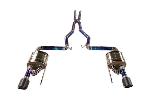 15-23 Ford Mustang 5.0 OAC Performance Catback Exhaust With Dual Tips (Custom)