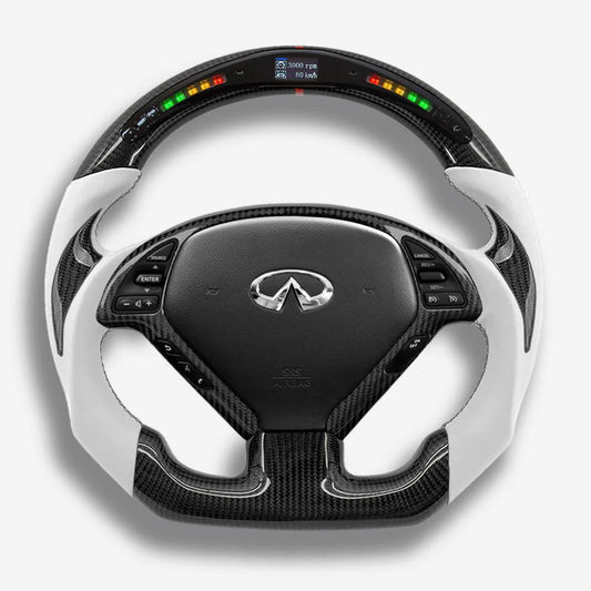 Infiniti G25/G35/G37 Carbon Fiber Steering Wheel (Customizable)