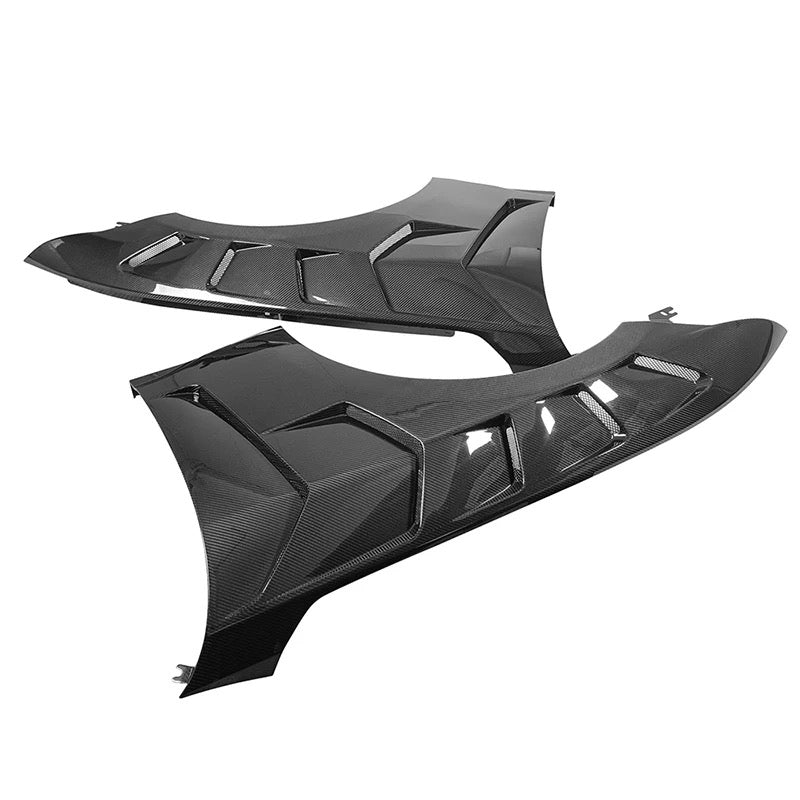 OAC “GTD” Style Carbon Fiber Front Fenders For Ford Mustang 2024+