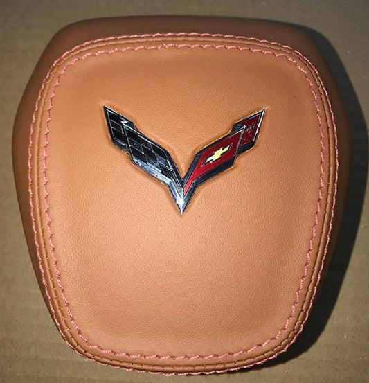 2014-2019 C7 Corvette Custom Air Bag Housing (Alcantara/Leather)