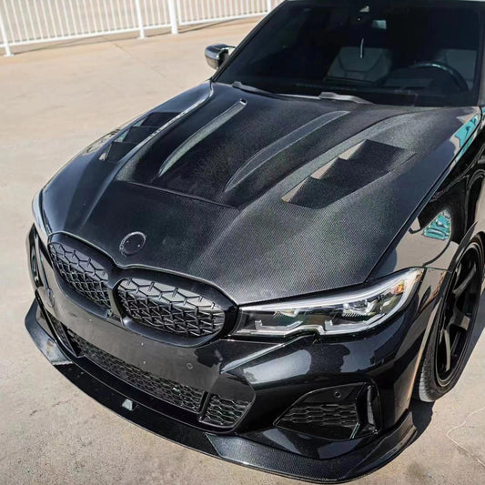 OAC “R1” Style Carbon Fiber Hood For BMW G20 3-Series (2019+)