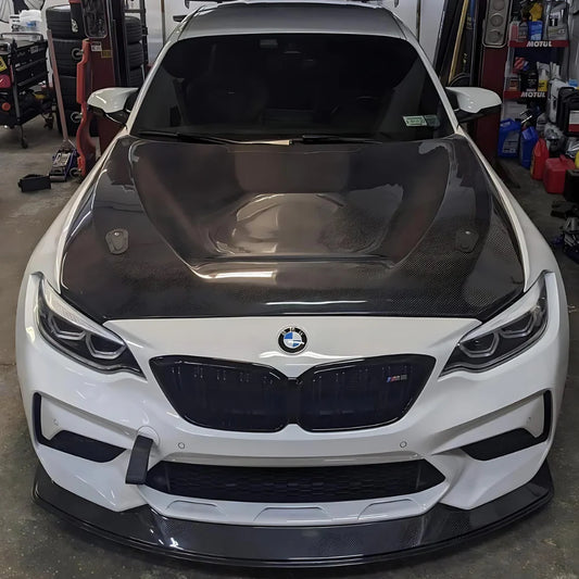 OAC “GTS” Style Carbon Fiber Hood For BMW F22 2-Series & F87 M2