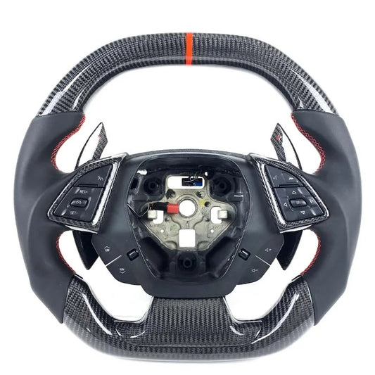 2016-2024 Chevrolet Camaro/ZL1 SS RS Carbon Fiber Steering Wheel (Customizable)