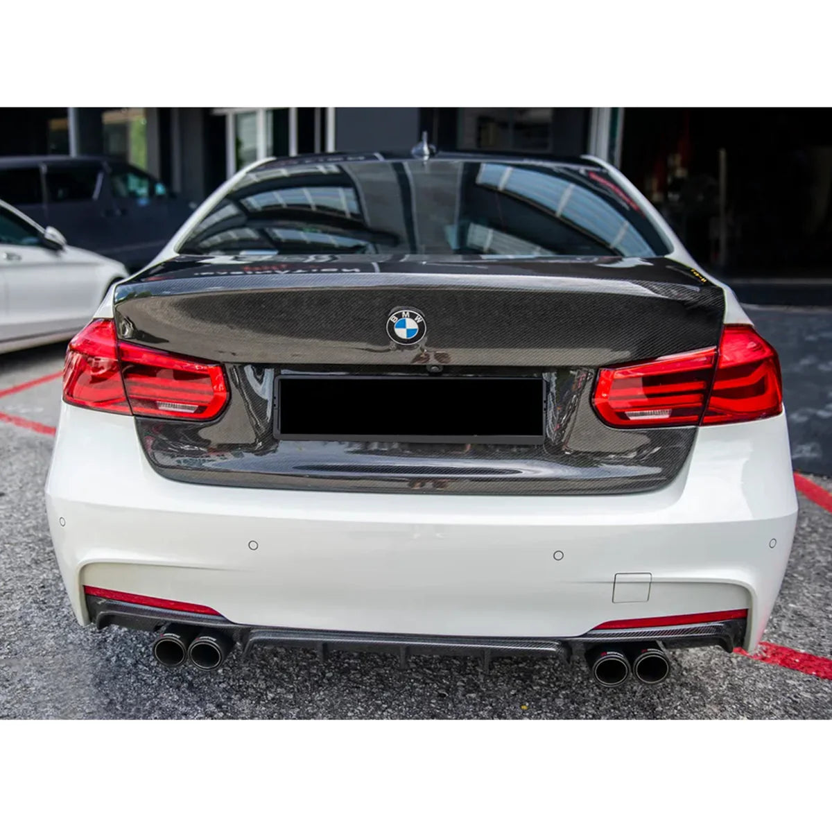 OAC MBJ Style Carbon Fiber Rear Trunk For BMW F80 M3 & F30 3 Series